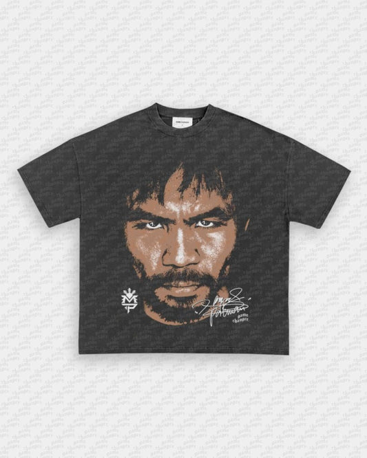 BIG FACE PACQUIAO V2 TEE - VIP - GAME CHANGERS - GAME CHANGERS GRAPHIC TEE