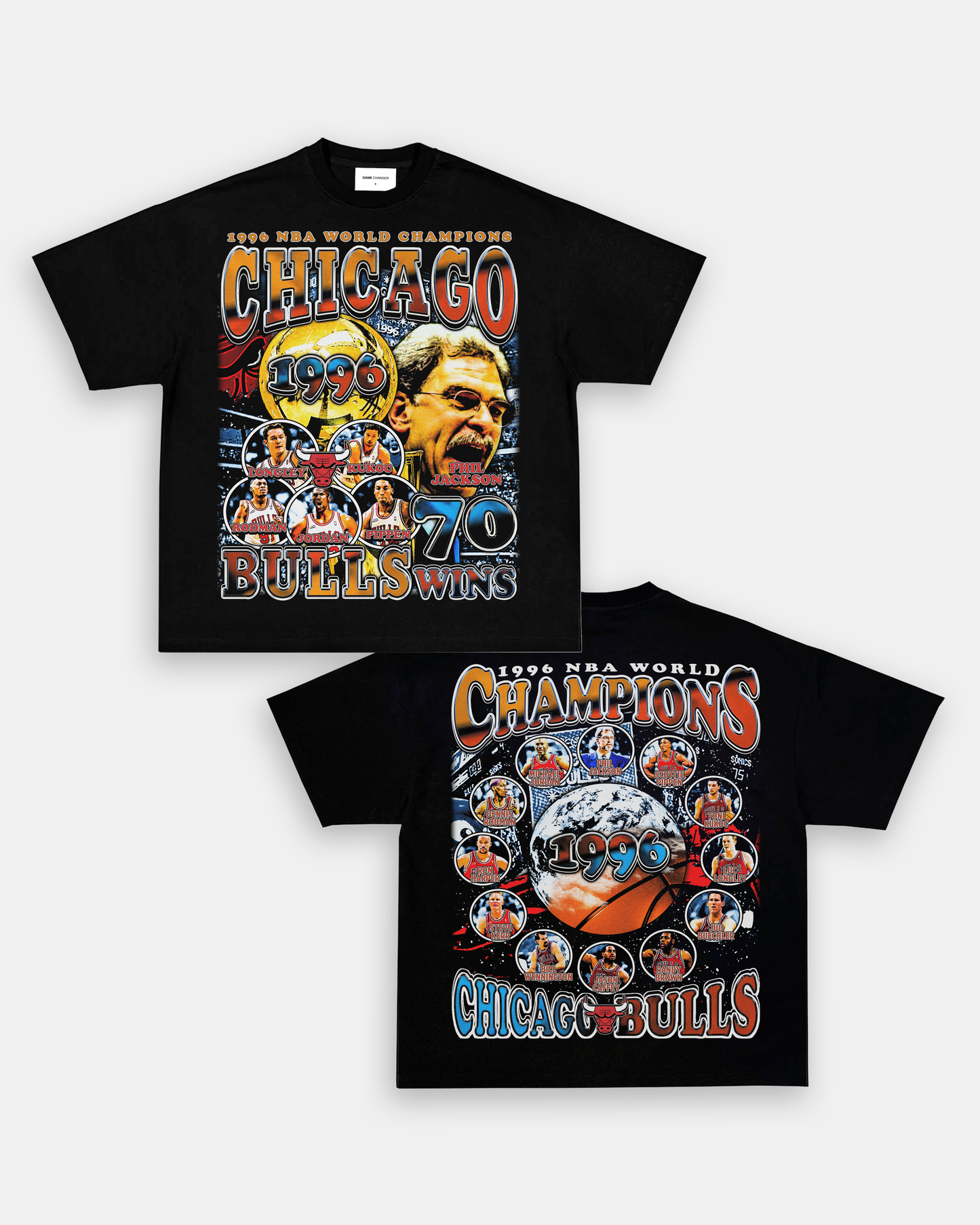 1996 NBA CHAMPIONS TEE - [DS]