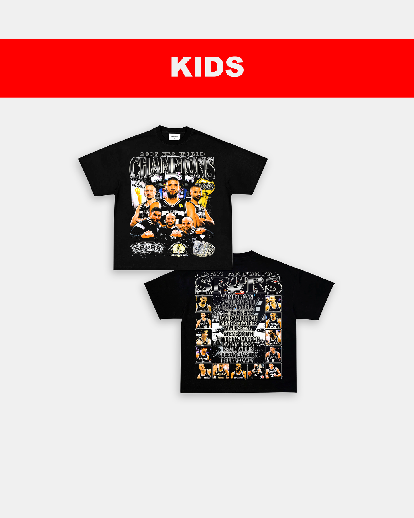 2003 NBA CHAMPIONS - KIDS TEE - [DS]