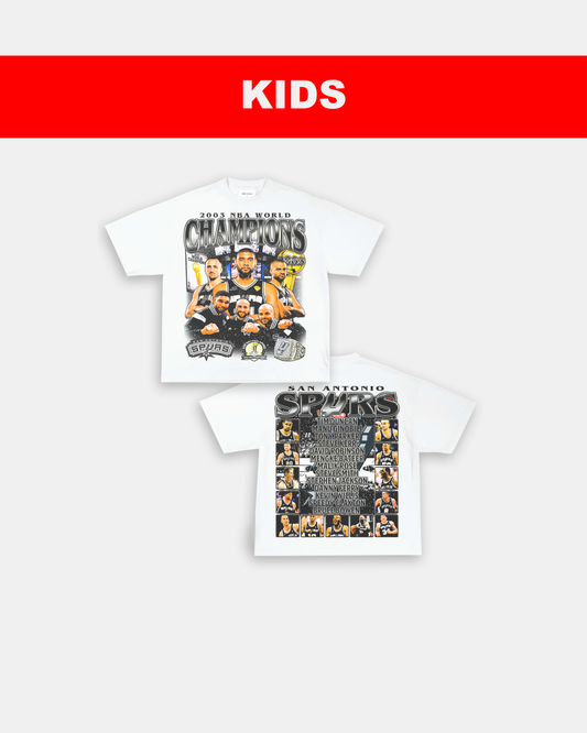 2003 NBA CHAMPIONS - KIDS TEE - [DS]