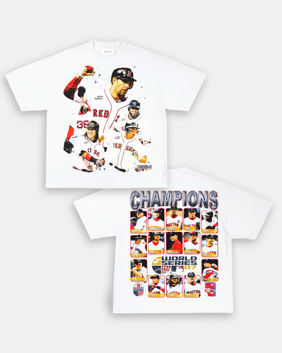 2007 WORLD SERIES CHAMPS - RED SOX TEE - [DS] - GAME CHANGERS