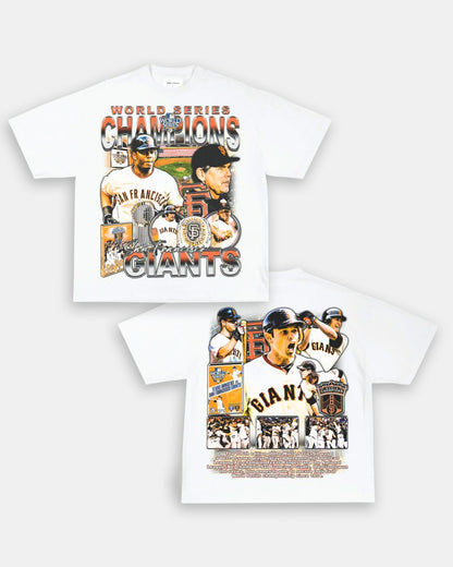 2010 WORLD SERIES CHAMPS - GIANTS TEE - [DS] - GAME CHANGERS