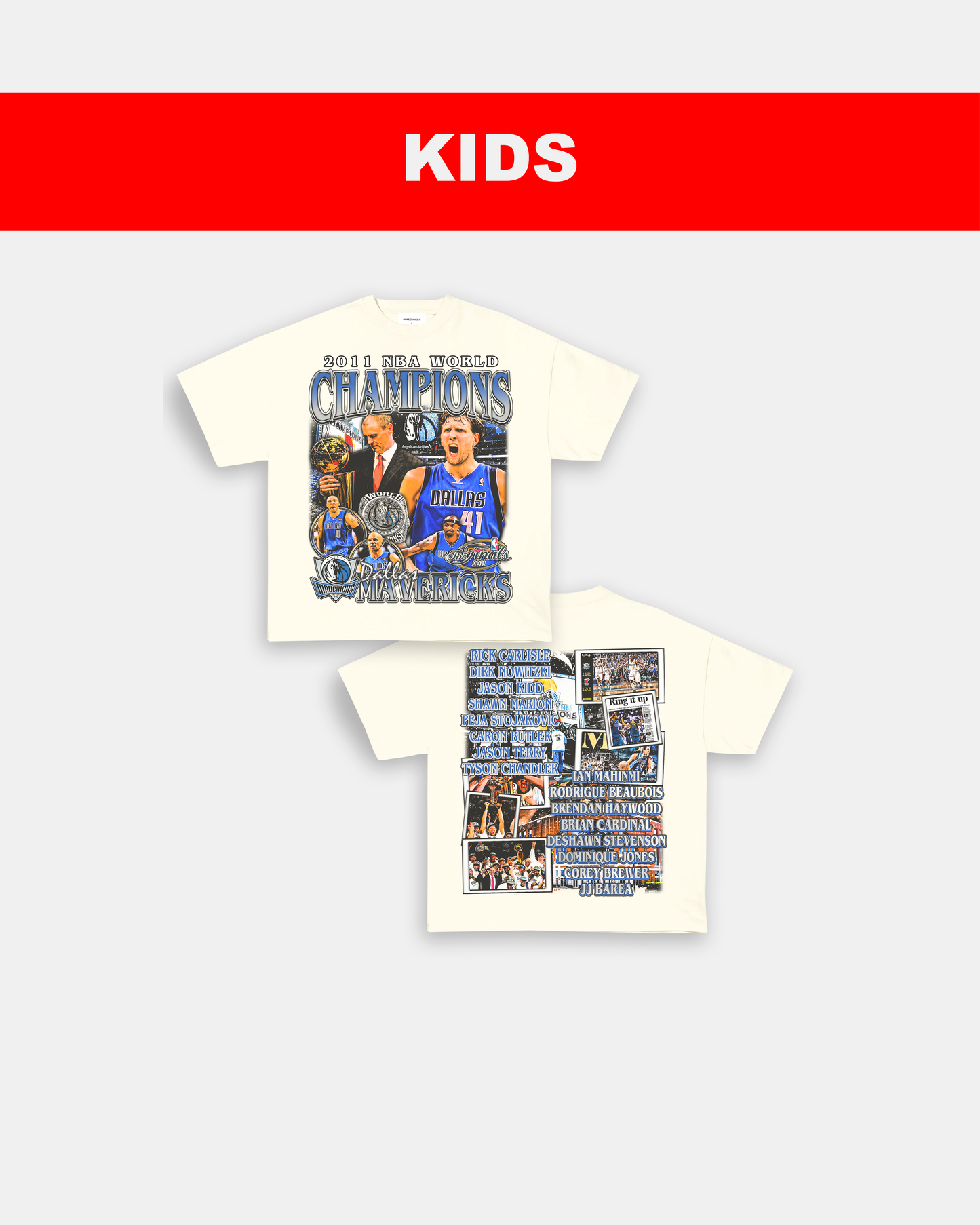 2011 NBA CHAMPIONS - KIDS TEE - [DS]