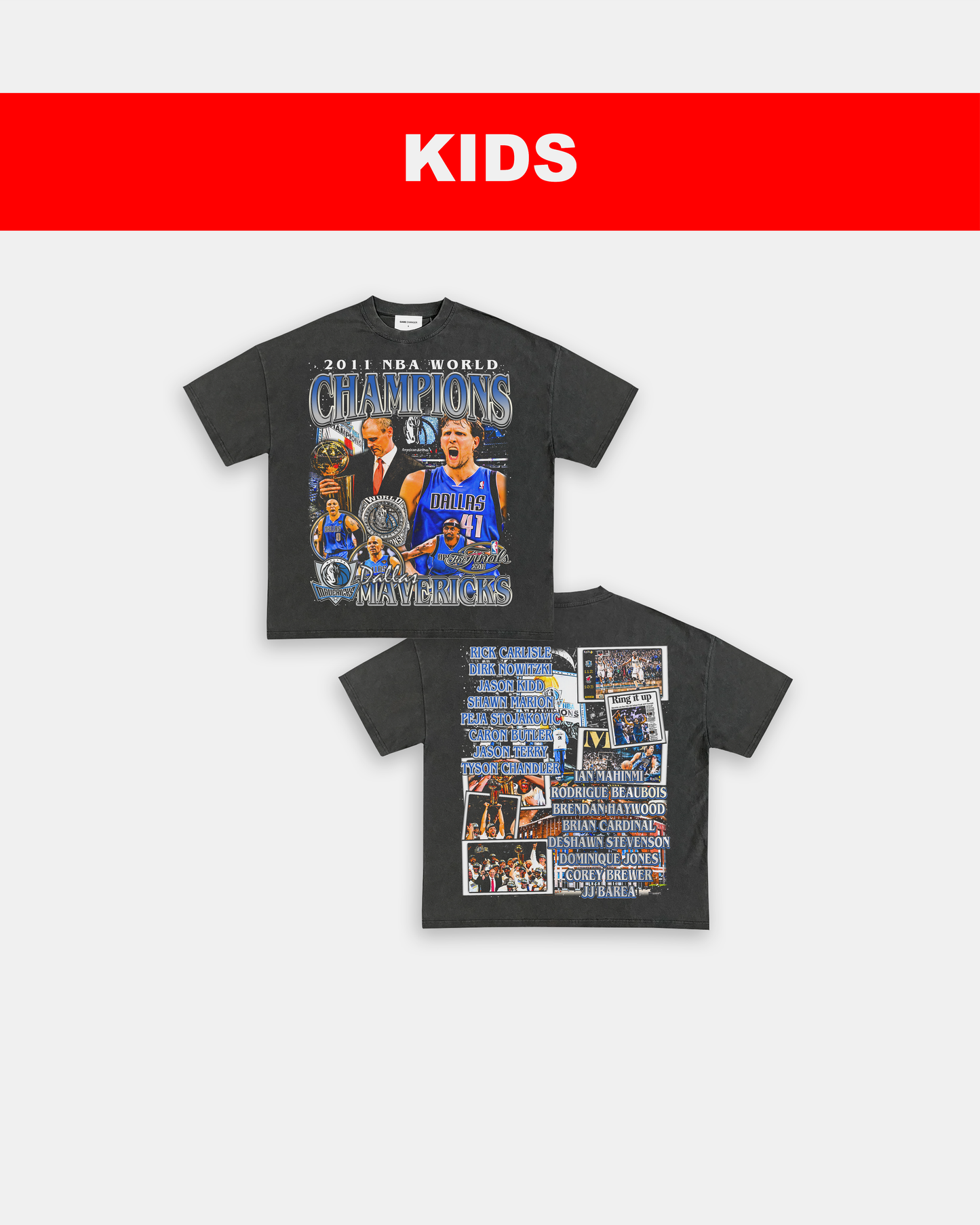 2011 NBA CHAMPIONS - KIDS TEE - [DS]