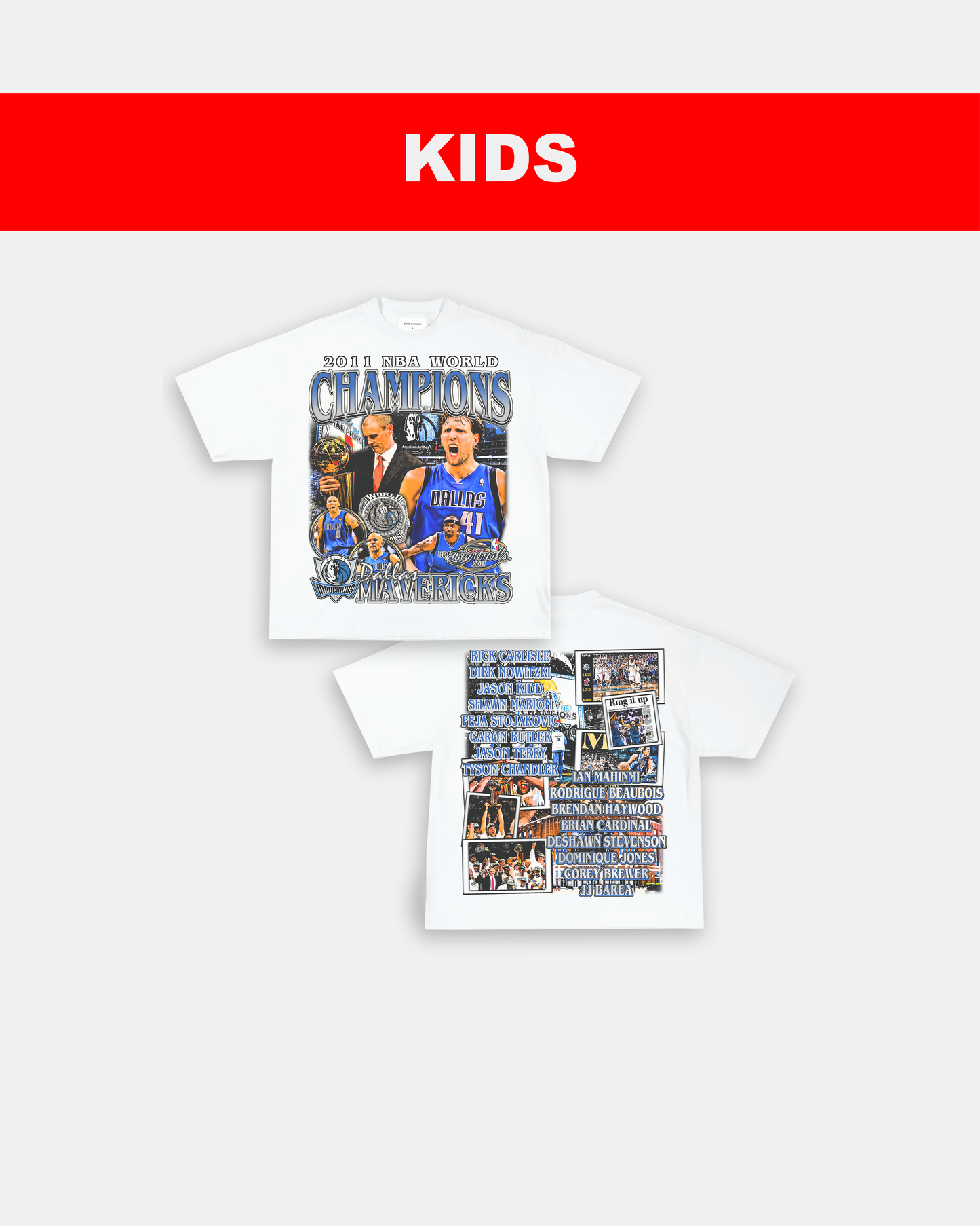 2011 NBA CHAMPIONS - KIDS TEE - [DS]