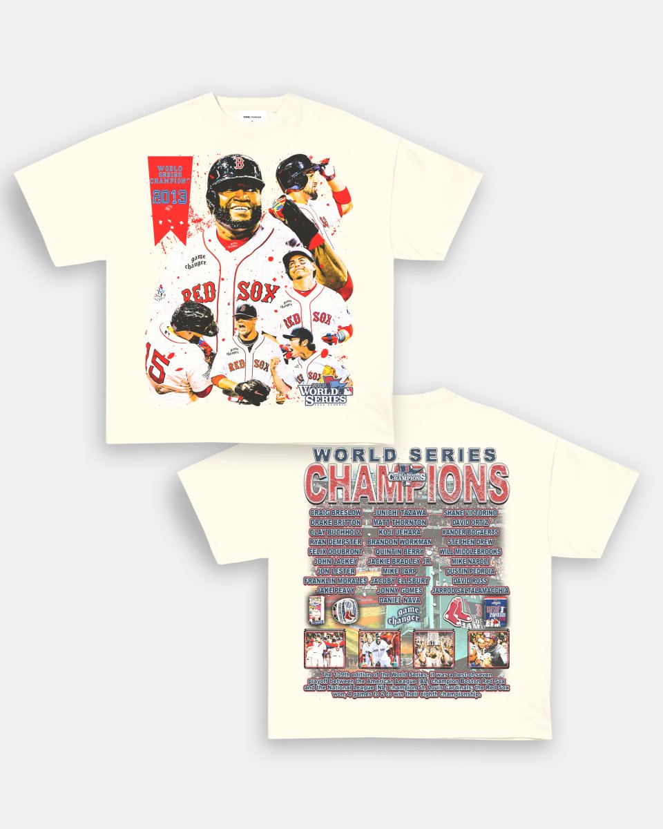 2013 WORLD SERIES CHAMPS - RED SOX TEE - [DS] - GAME CHANGERS