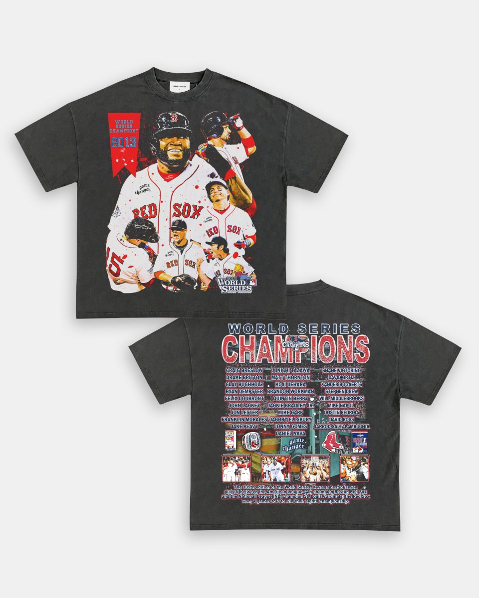 2013 WORLD SERIES CHAMPS - RED SOX TEE - [DS] - GAME CHANGERS