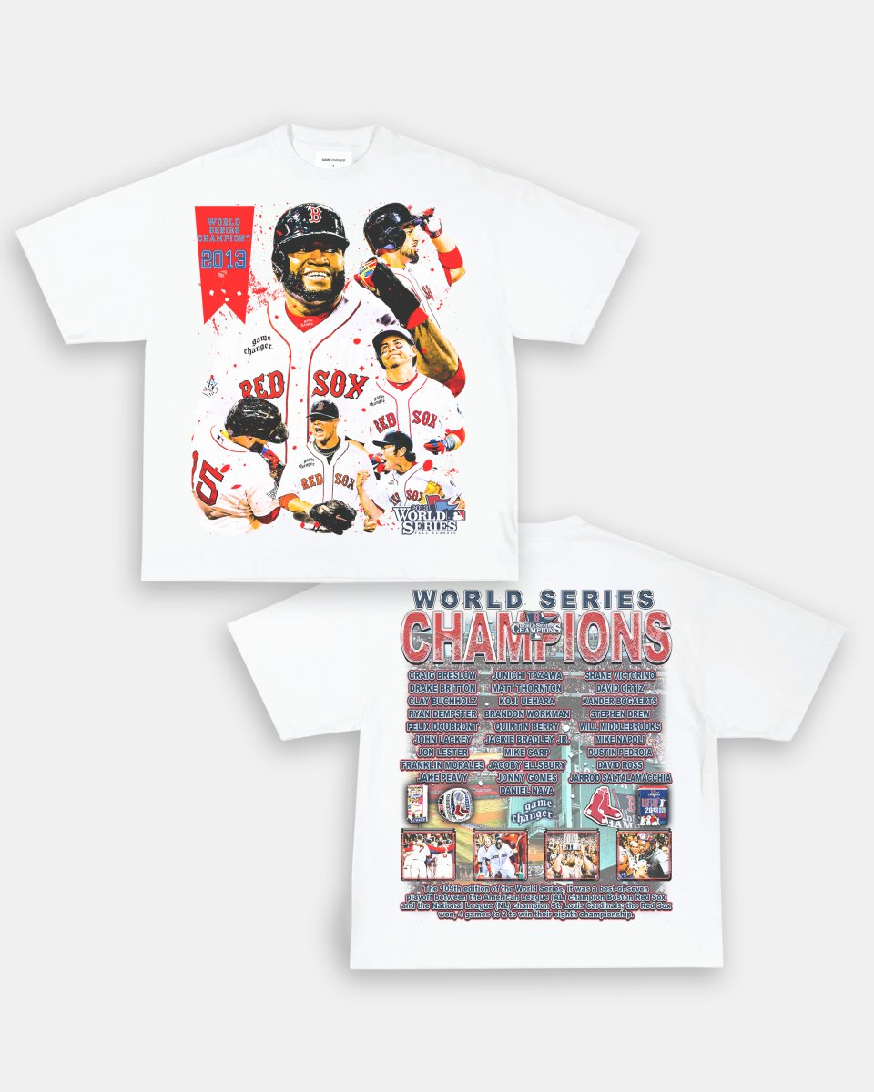 2013 WORLD SERIES CHAMPS - RED SOX TEE - [DS] - GAME CHANGERS