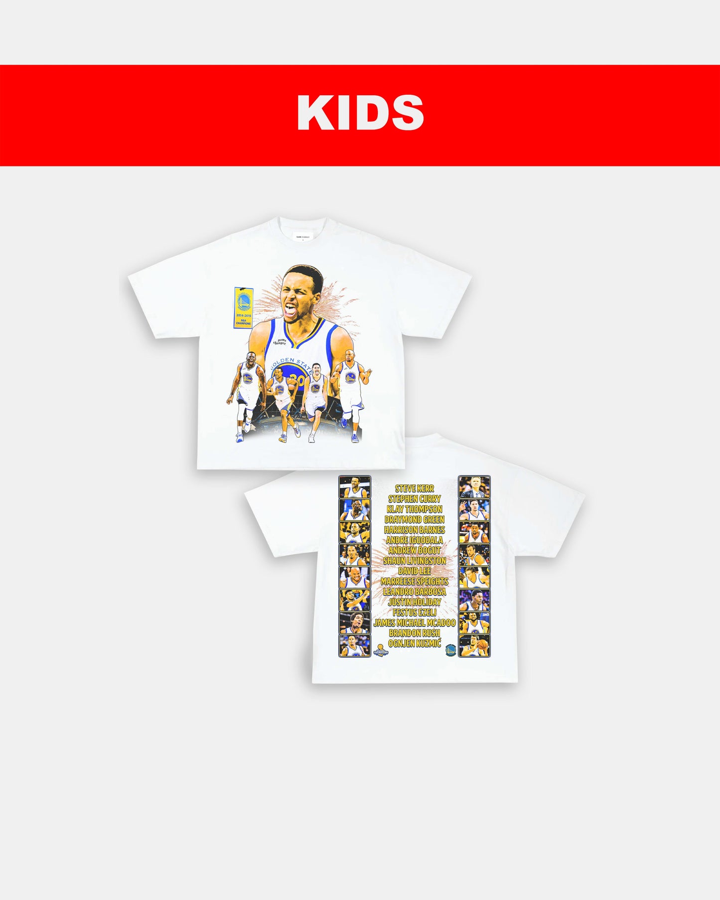 2015 NBA CHAMPS - KIDS TEE - [DS]