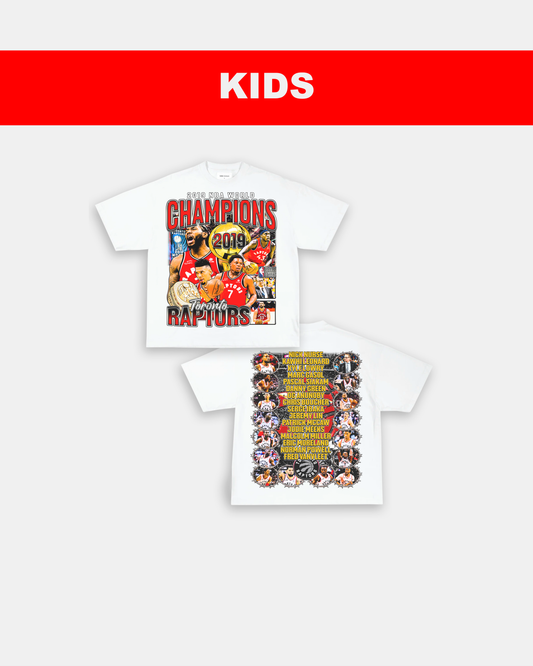 2019 NBA CHAMPIONS - KIDS TEE - [DS]