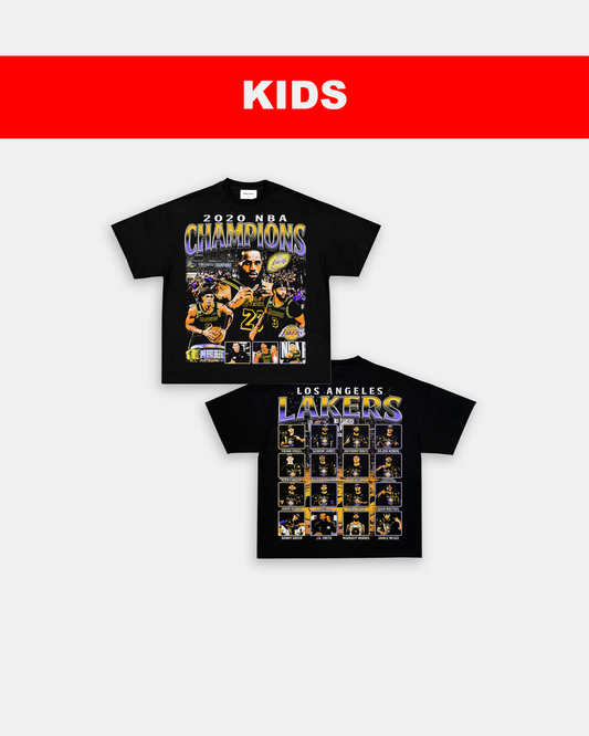 2020 NBA CHAMPIONS - KIDS TEE - [DS]