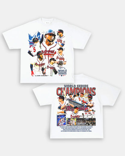 2021 WORLD SERIES CHAMPS - BRAVES TEE - [DS] - GAME CHANGERS