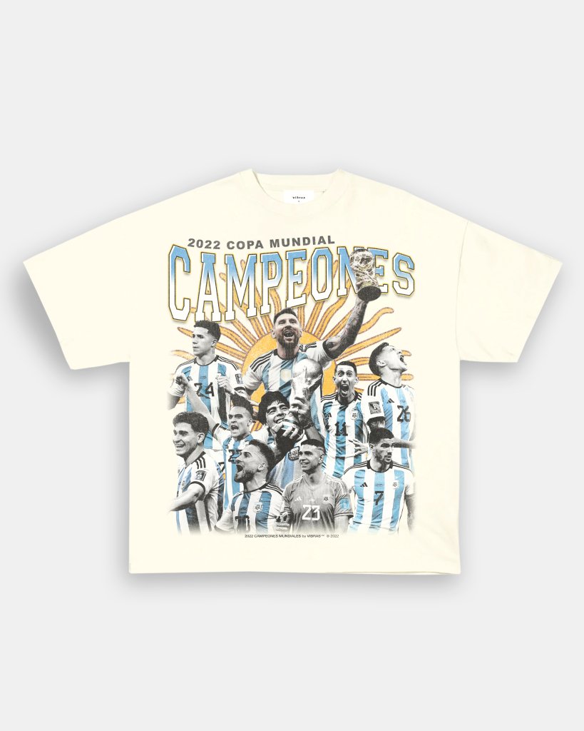 2022 CAMPEONES MUNDIALES TEE - VIP - GAME CHANGERS TEE