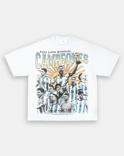 2022 CAMPEONES MUNDIALES TEE - VIP - GAME CHANGERS TEE