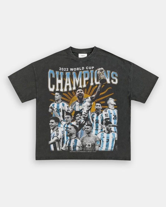 2022 WORLD CUP CHAMPIONS TEE - VIP - GAME CHANGERS TEE