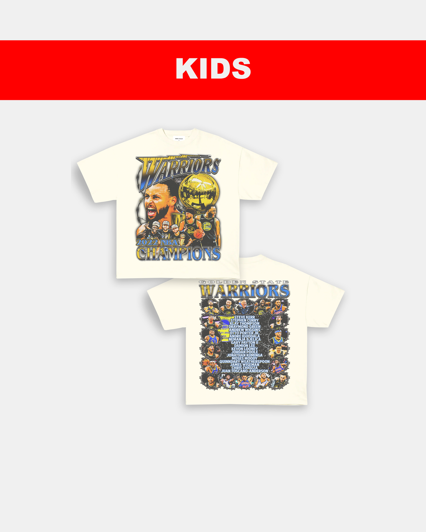 2022 NBA CHAMPIONS DS - KIDS TEE - [DS]