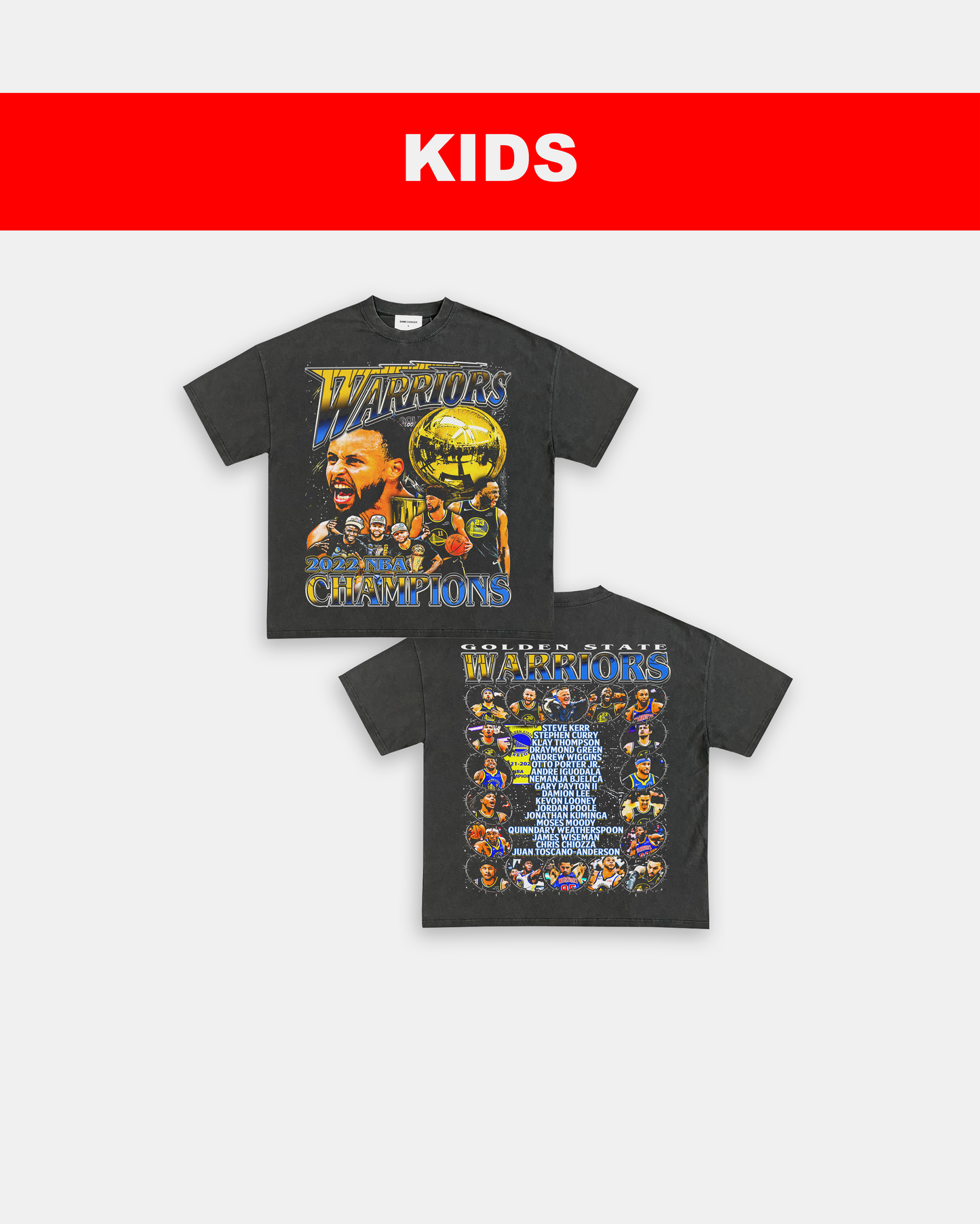 2022 NBA CHAMPIONS DS - KIDS TEE - [DS]