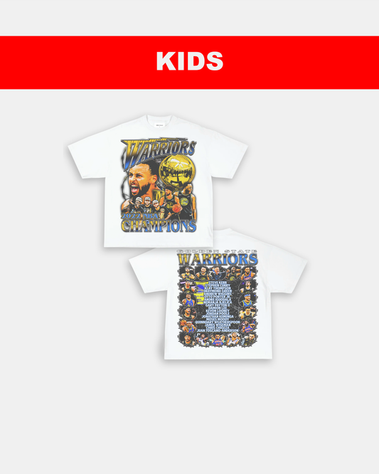 2022 NBA CHAMPIONS DS - KIDS TEE - [DS]