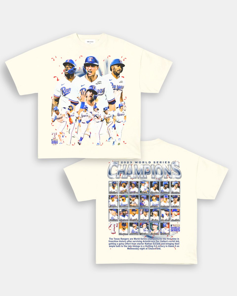 2023 WORLD SERIES CHAMPS TEE - [DS] - GAME CHANGERS