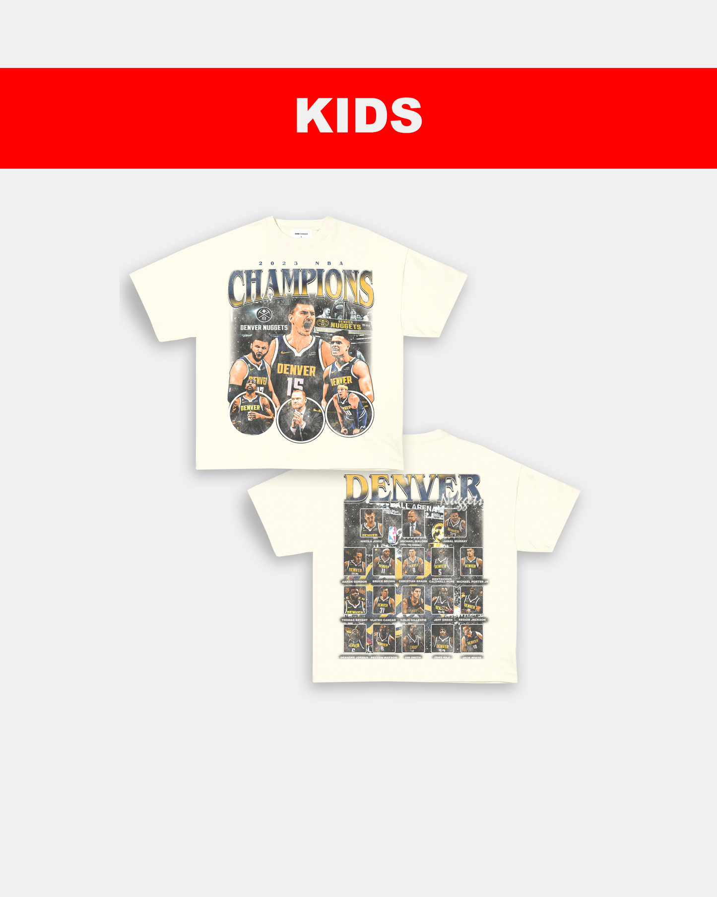2023 NBA CHAMPIONS - KIDS TEE - [DS]