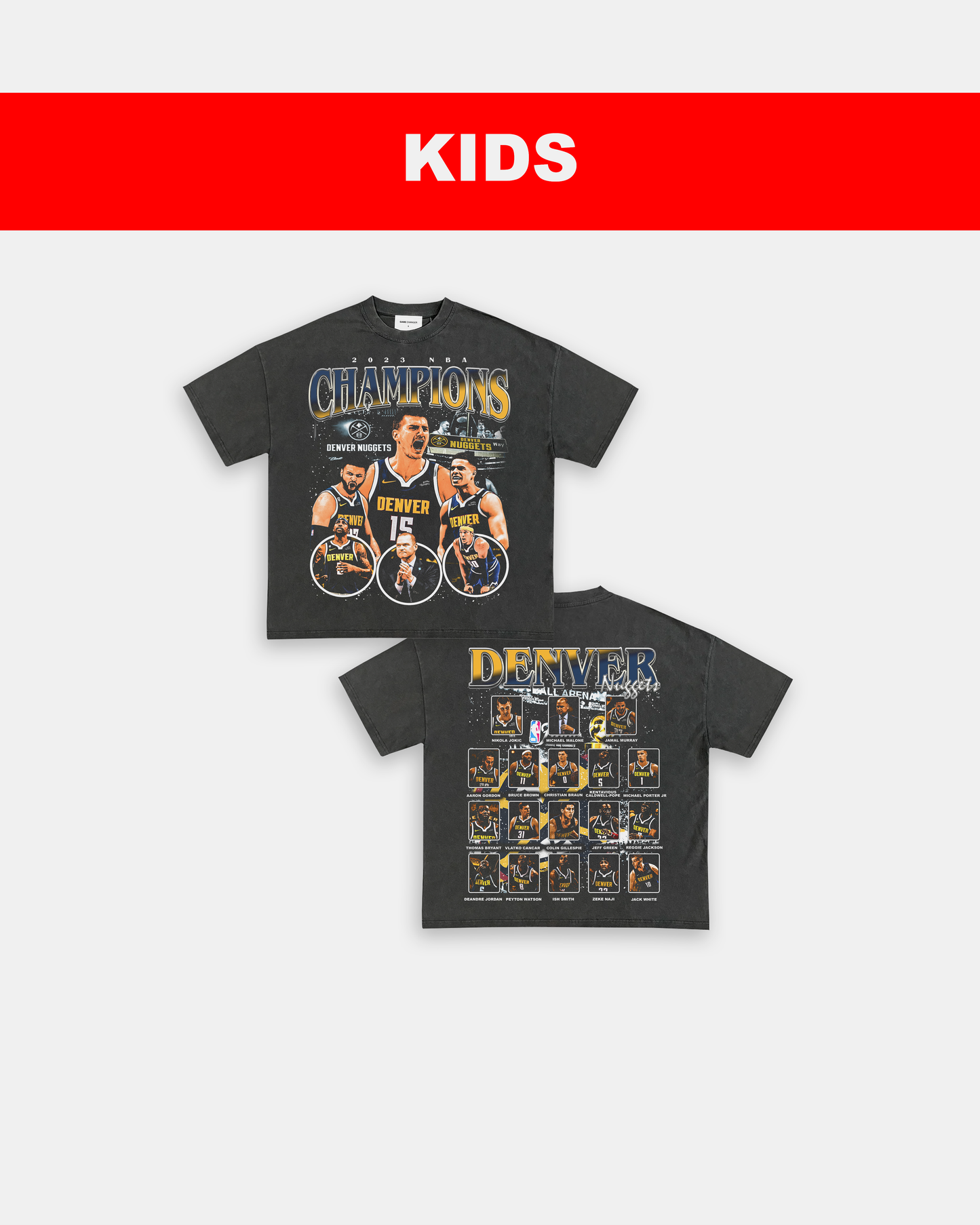 2023 NBA CHAMPIONS - KIDS TEE - [DS]