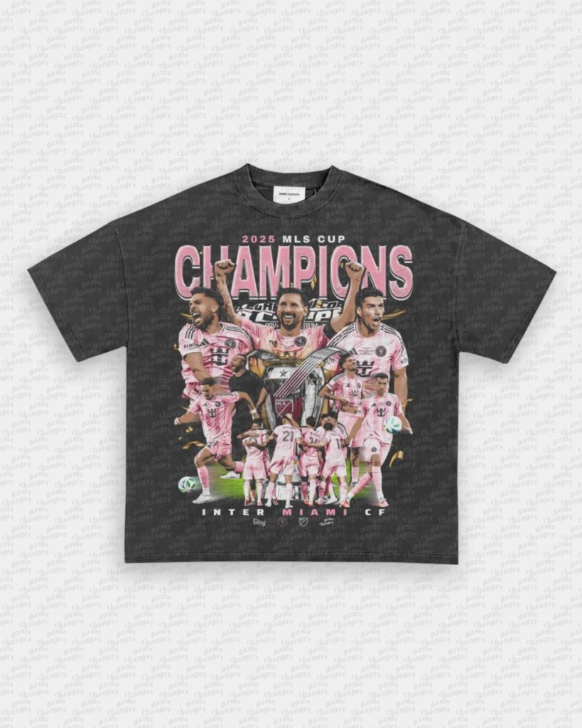 2025 MLS CHAMPS V3 TEE - VIP - GAME CHANGERS - GAME CHANGERS GRAPHIC TEE