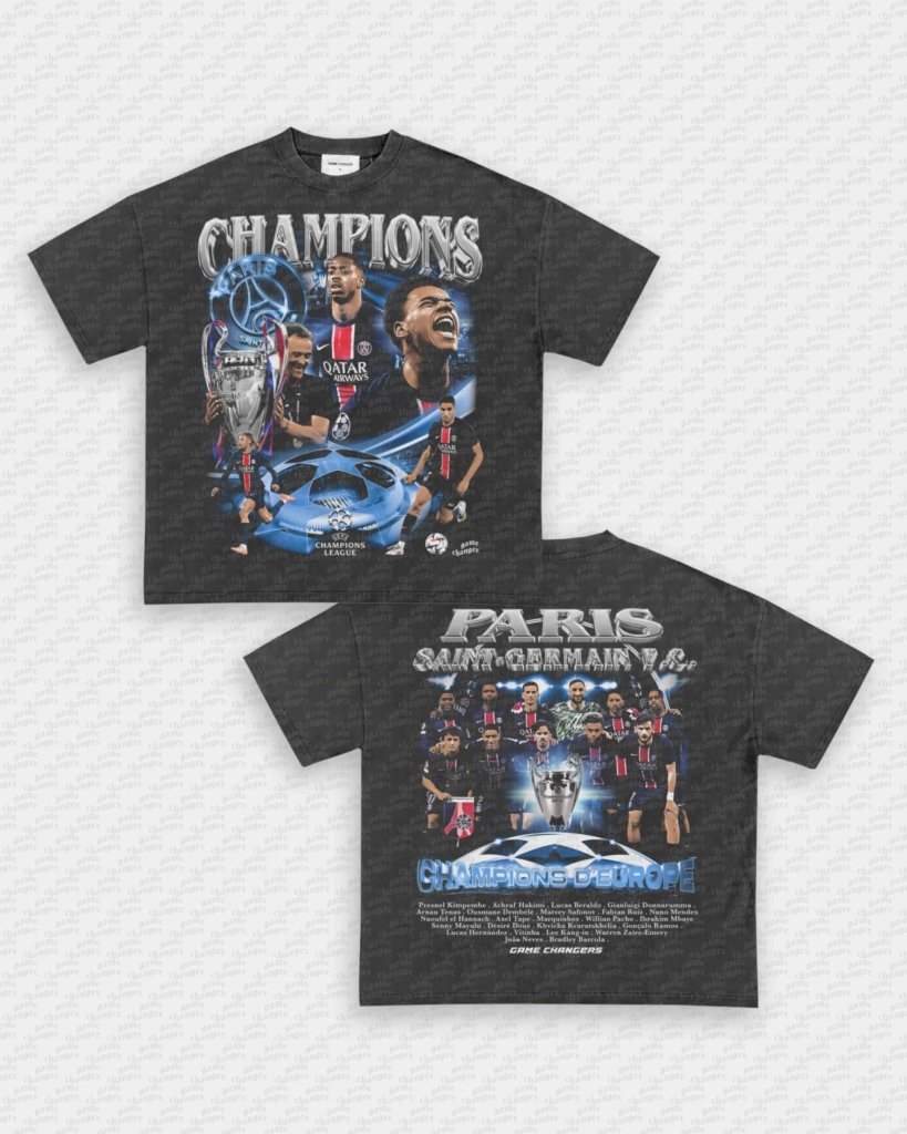2025 UEFA CHAMPS TEE - [DS] - VIP - GAME CHANGERS - GAME CHANGERS GRAPHIC TEE