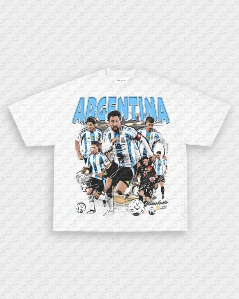 2026 ARGENTINA WORLD CUP TEE - VIP - GAME CHANGERS - GAME CHANGERS GRAPHIC TEE