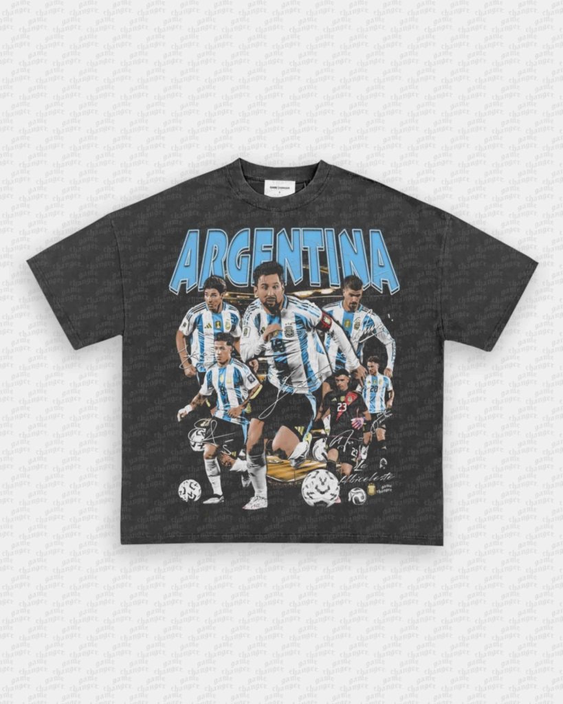 2026 ARGENTINA WORLD CUP TEE - VIP - GAME CHANGERS - GAME CHANGERS GRAPHIC TEE