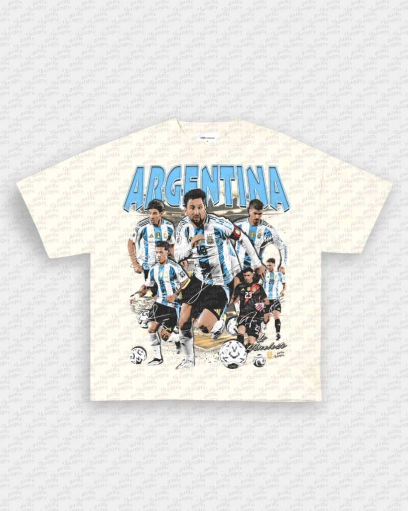 2026 ARGENTINA WORLD CUP TEE - VIP - GAME CHANGERS - GAME CHANGERS GRAPHIC TEE