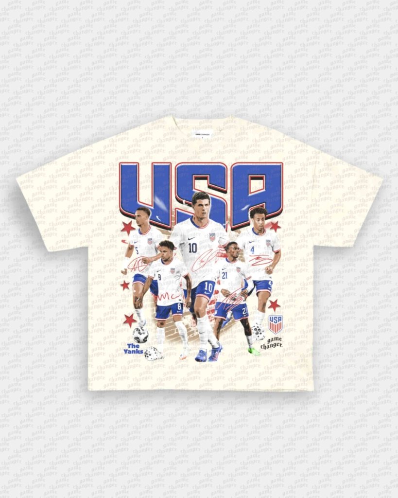 2026 USA WORLD CUP TEE - VIP - GAME CHANGERS - GAME CHANGERS GRAPHIC TEE