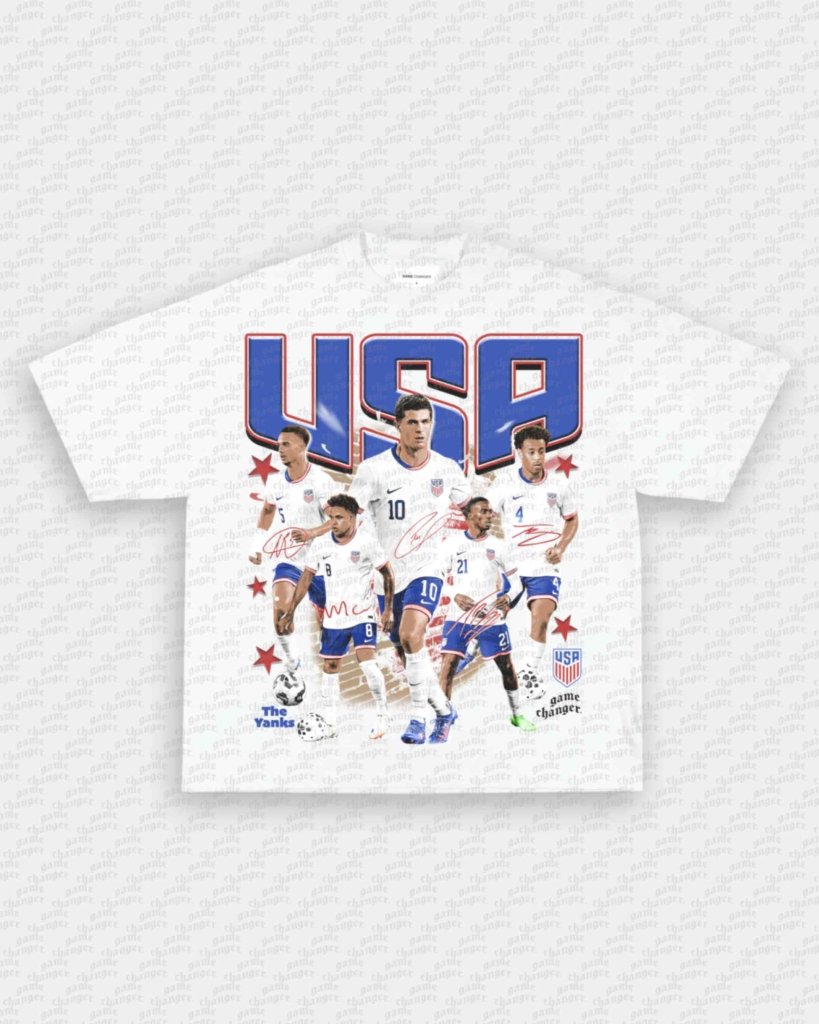 2026 USA WORLD CUP TEE - VIP - GAME CHANGERS - GAME CHANGERS GRAPHIC TEE