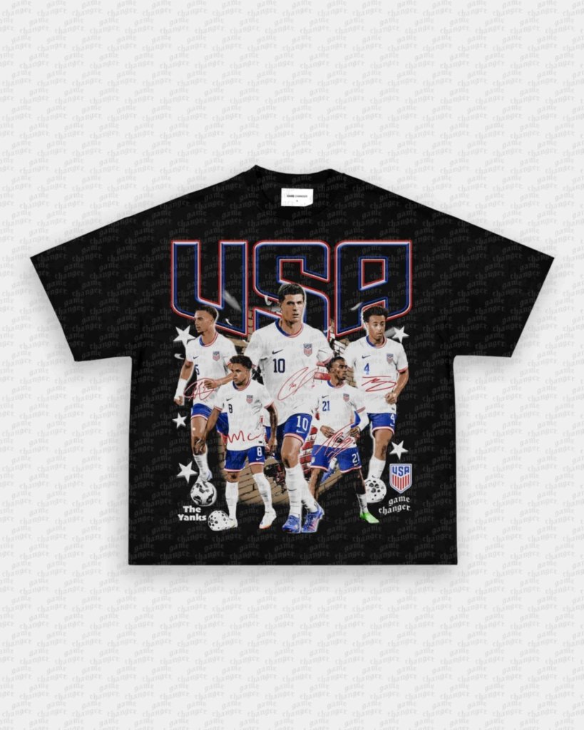 2026 USA WORLD CUP TEE - VIP - GAME CHANGERS - GAME CHANGERS GRAPHIC TEE