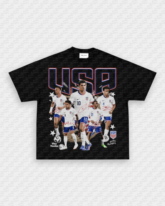2026 USA WORLD CUP TEE - VIP - GAME CHANGERS - GAME CHANGERS GRAPHIC TEE