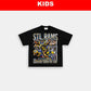 99 - 01 STL RAMS - KIDS TEE - VIP - GAME CHANGERS TEE