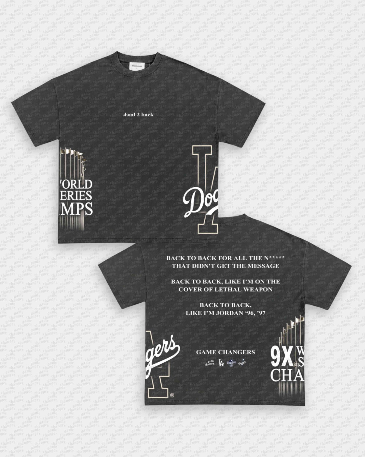 BACK 2 BACK TEE - [4S]
