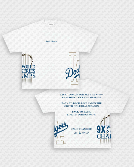 BACK 2 BACK TEE - [4S]