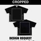 CUSTOM CROPPED TEE - [4S]