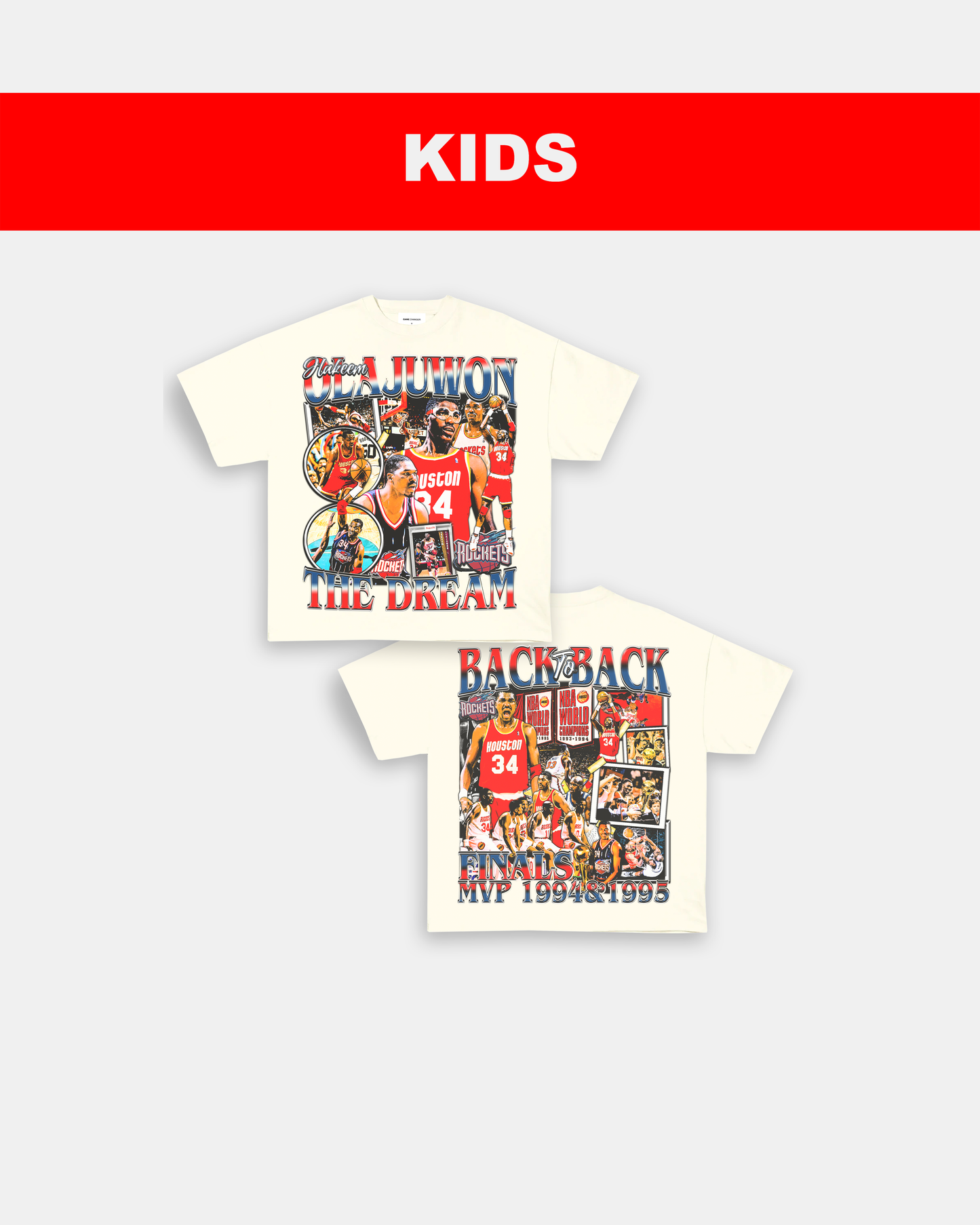 HAKEEM OLAJUWON - KIDS TEE - [DS]