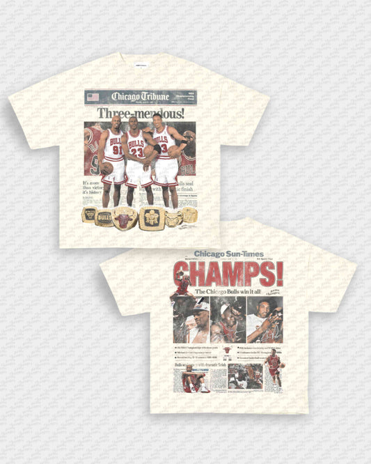 THREE-MENDOUS TEE - [DS]