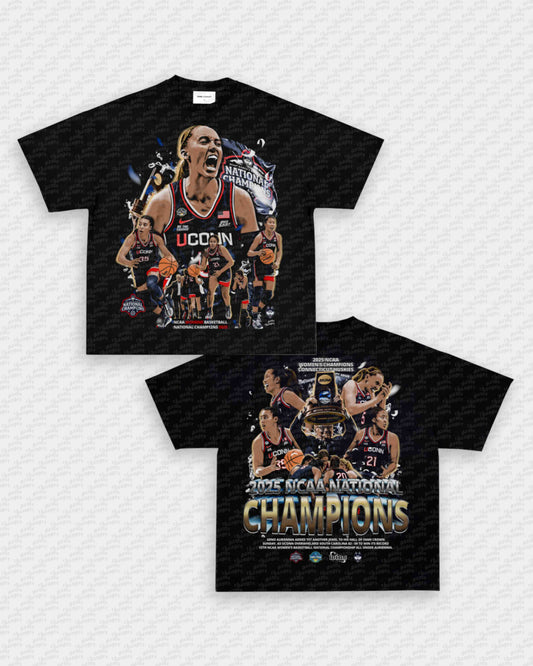 UCONN WOMENS NATTY CHAMPS TEE - [DS]