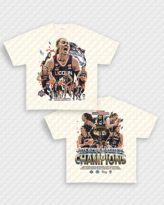 UCONN WOMENS NATTY CHAMPS TEE - [DS]