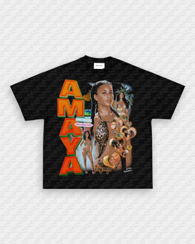 AMAYA PAPAYA TEE - VIP - GAME CHANGERS - GAME CHANGERS GRAPHIC TEE