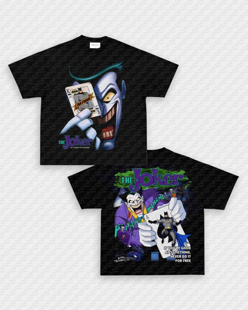 ANIMATED JOKER TEE - [DS] - VIP - GAME CHANGERS GRAPHIC TEE