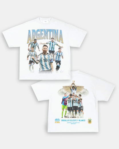 ARGENTINA WORLD CUP TEE - [DS] - VIP - GAME CHANGERS TEE