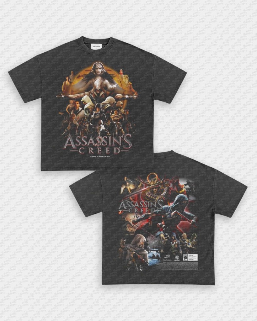 ASSASSIN'S CREED TEE - [DS] - VIP - GAME CHANGERS - GAME CHANGERS GRAPHIC TEE