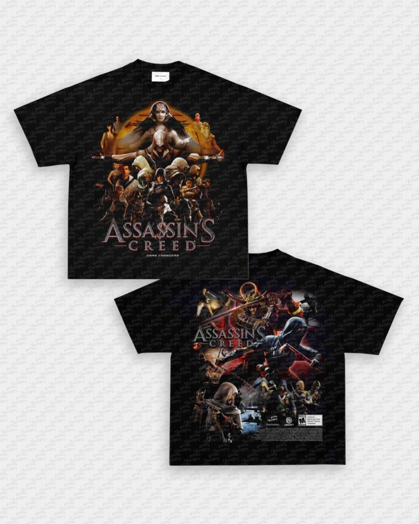 ASSASSIN'S CREED TEE - [DS] - VIP - GAME CHANGERS - GAME CHANGERS GRAPHIC TEE