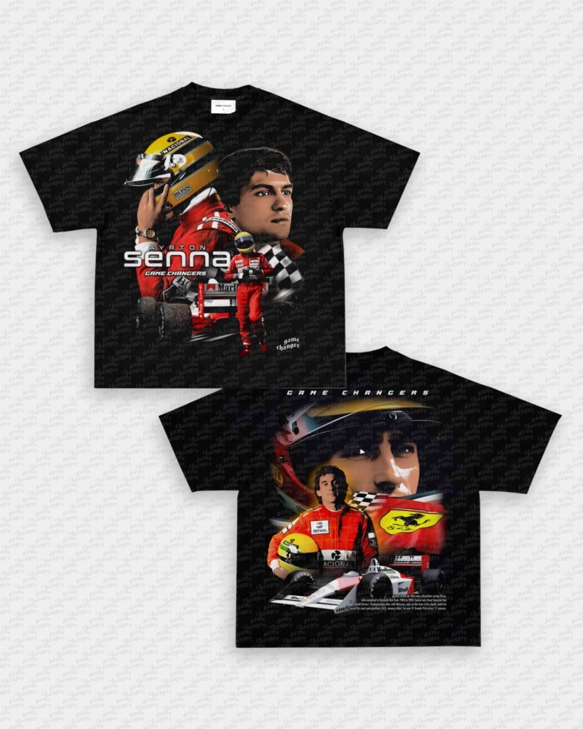 AYRTON SENNA V3 TEE - [DS] - VIP - GAME CHANGERS - GAME CHANGERS GRAPHIC TEE