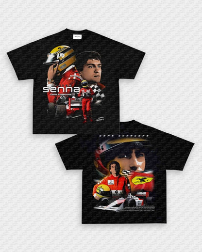 AYRTON SENNA V3 TEE - [DS] - VIP - GAME CHANGERS - GAME CHANGERS GRAPHIC TEE