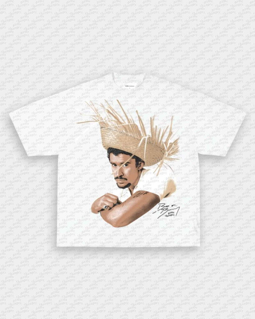 BAD BUNNY V2 TEE - VIP - GAME CHANGERS - GAME CHANGERS GRAPHIC TEE